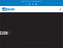 Tablet Screenshot of id8studio.com